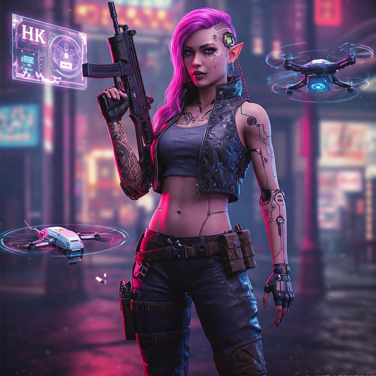 Shadowrun Elf Hacker, 4cc3ss