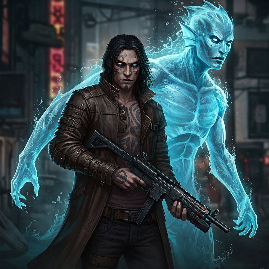 Shadowrun Shaman water spirit by Ehran-the-Scribe on DeviantArt
