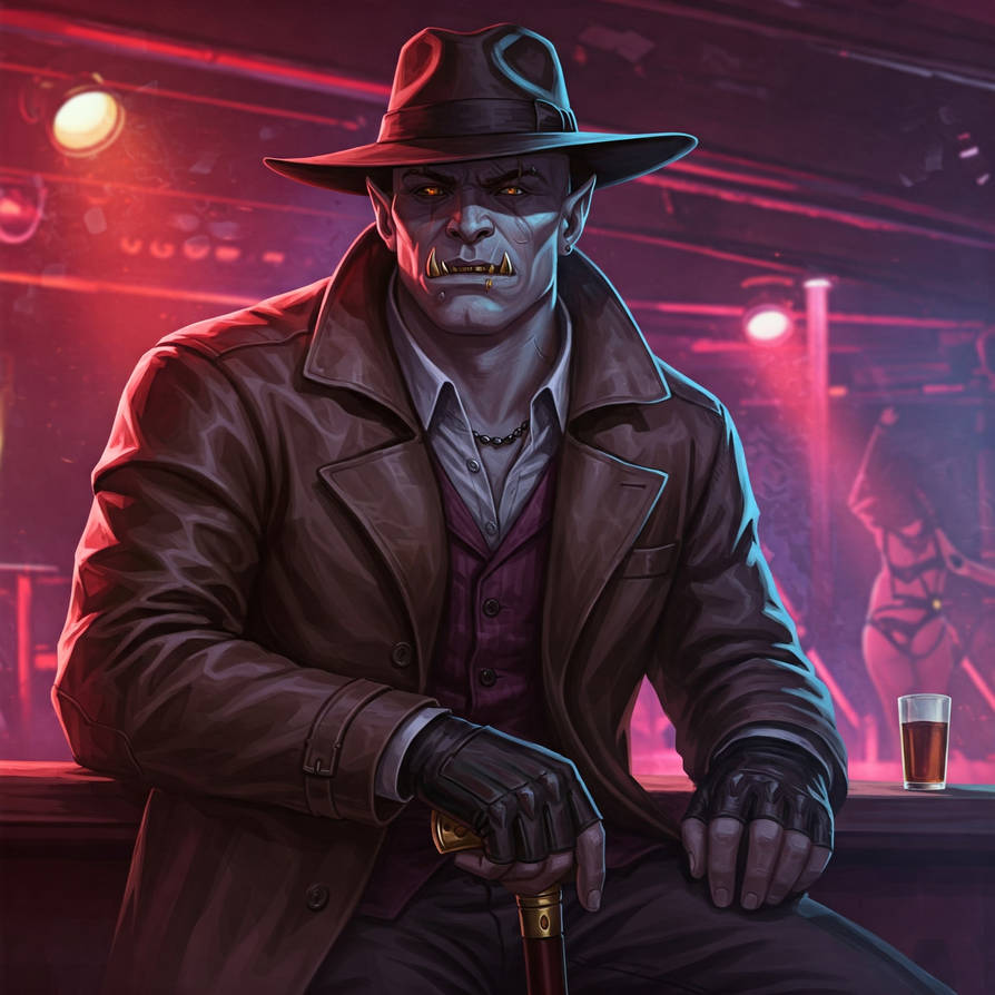 Shadowrun Ork Fixer 2 by Ehran-the-Scribe on DeviantArt