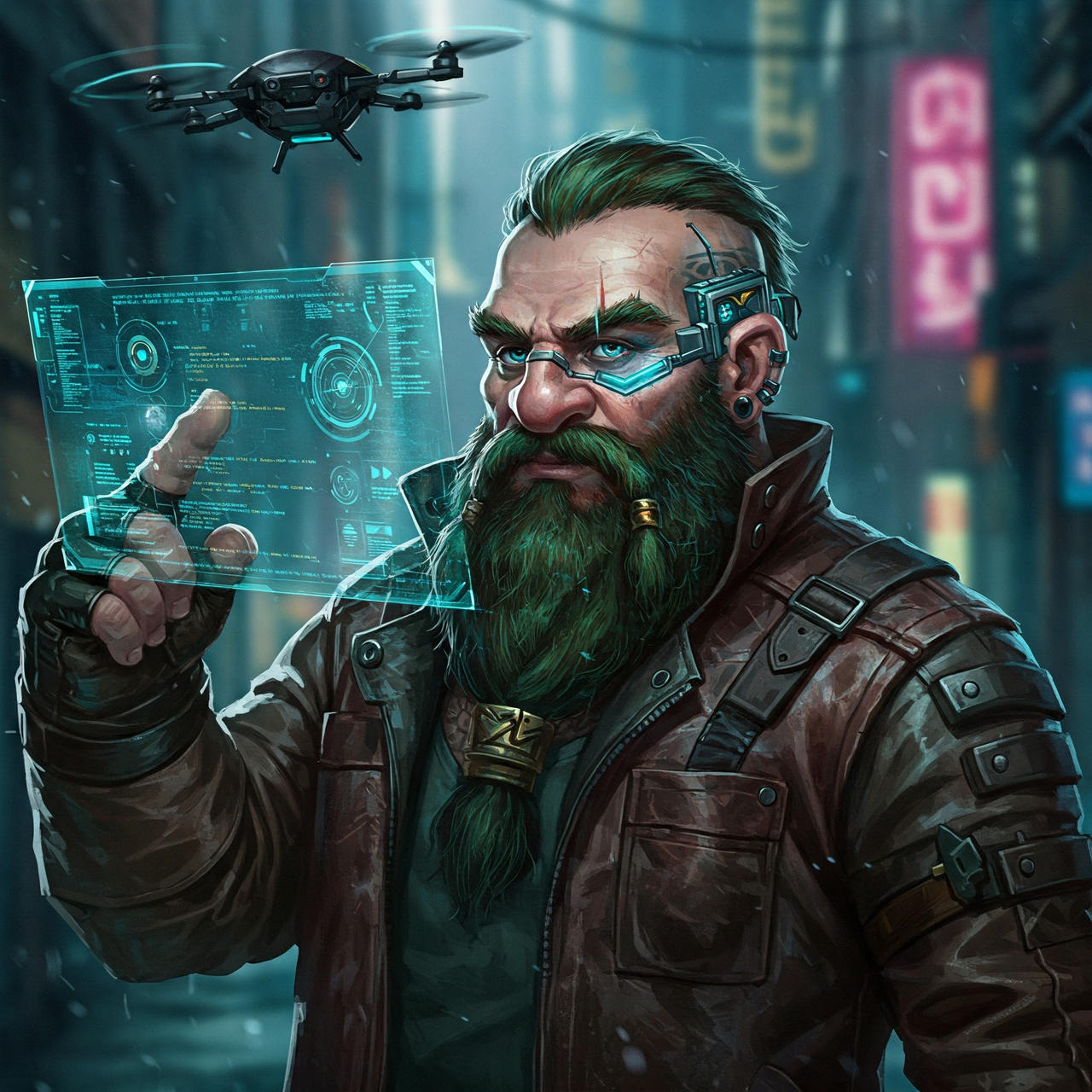 Shadowrun Dwarf Decker