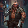 Shadowrun Dwarf Gunslinger