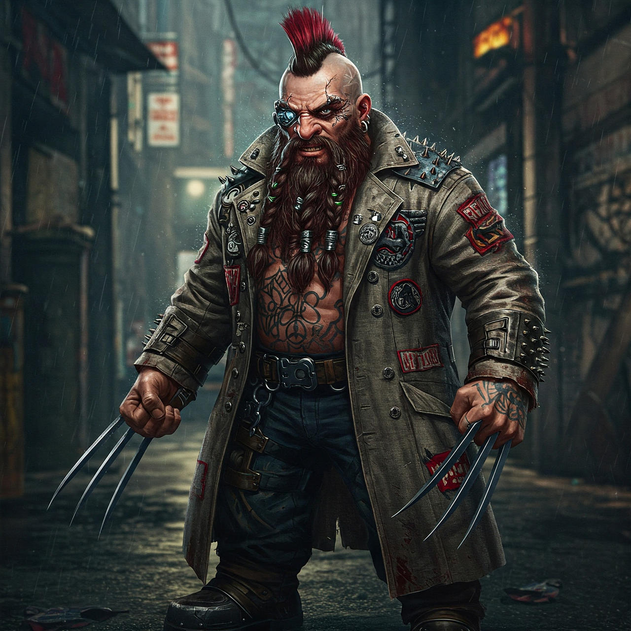 Shadowrun Dwarf Gang by Ehran-the-Scribe on DeviantArt