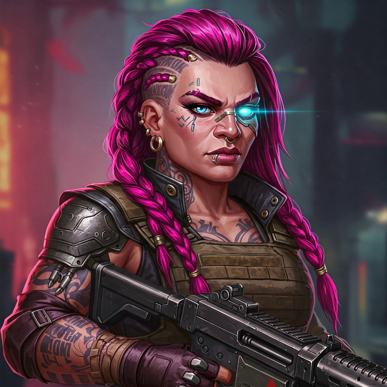 Shadowrun Dwarf Streetsamurai 2