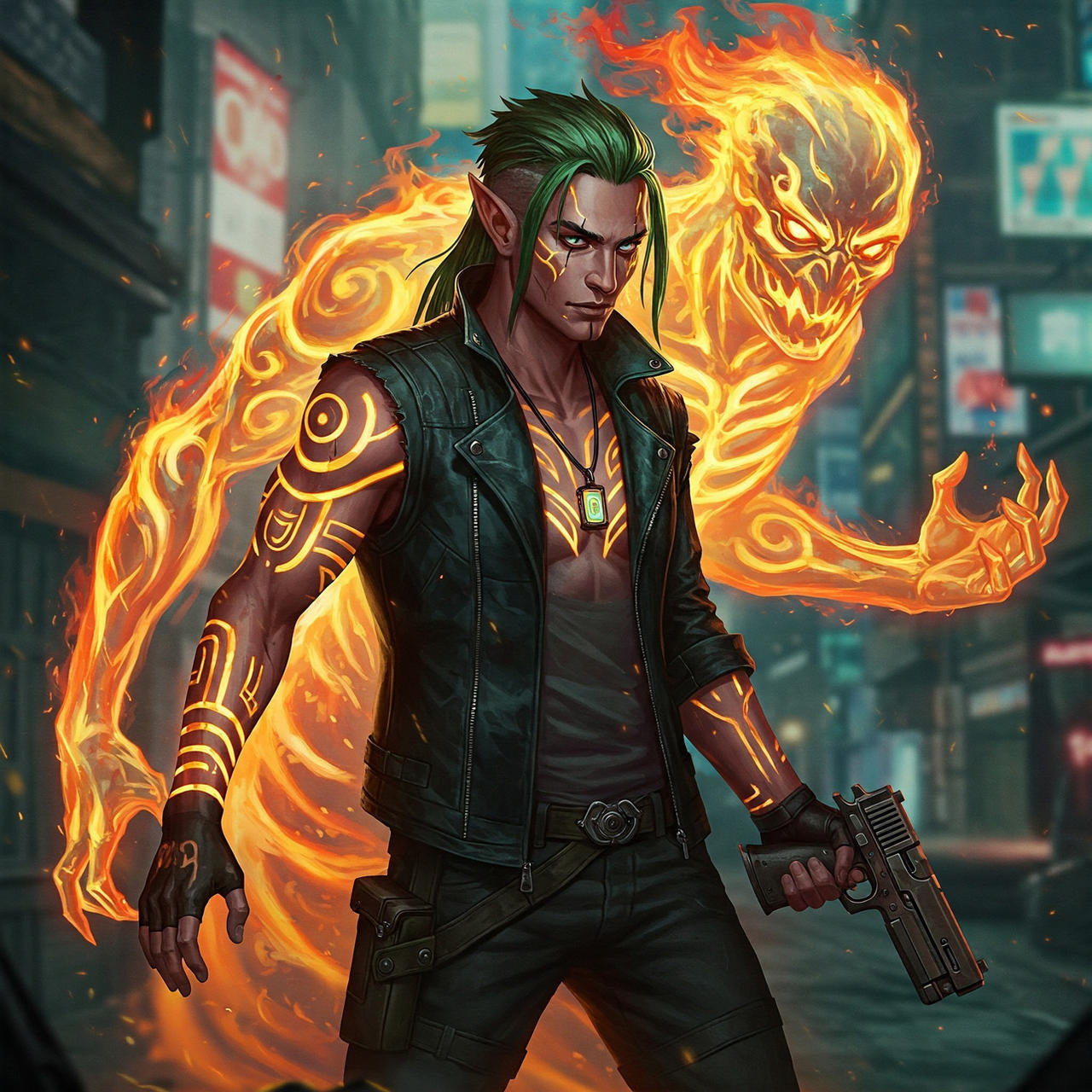 Shadowrun Elf Shaman 5 by Ehran-the-Scribe on DeviantArt