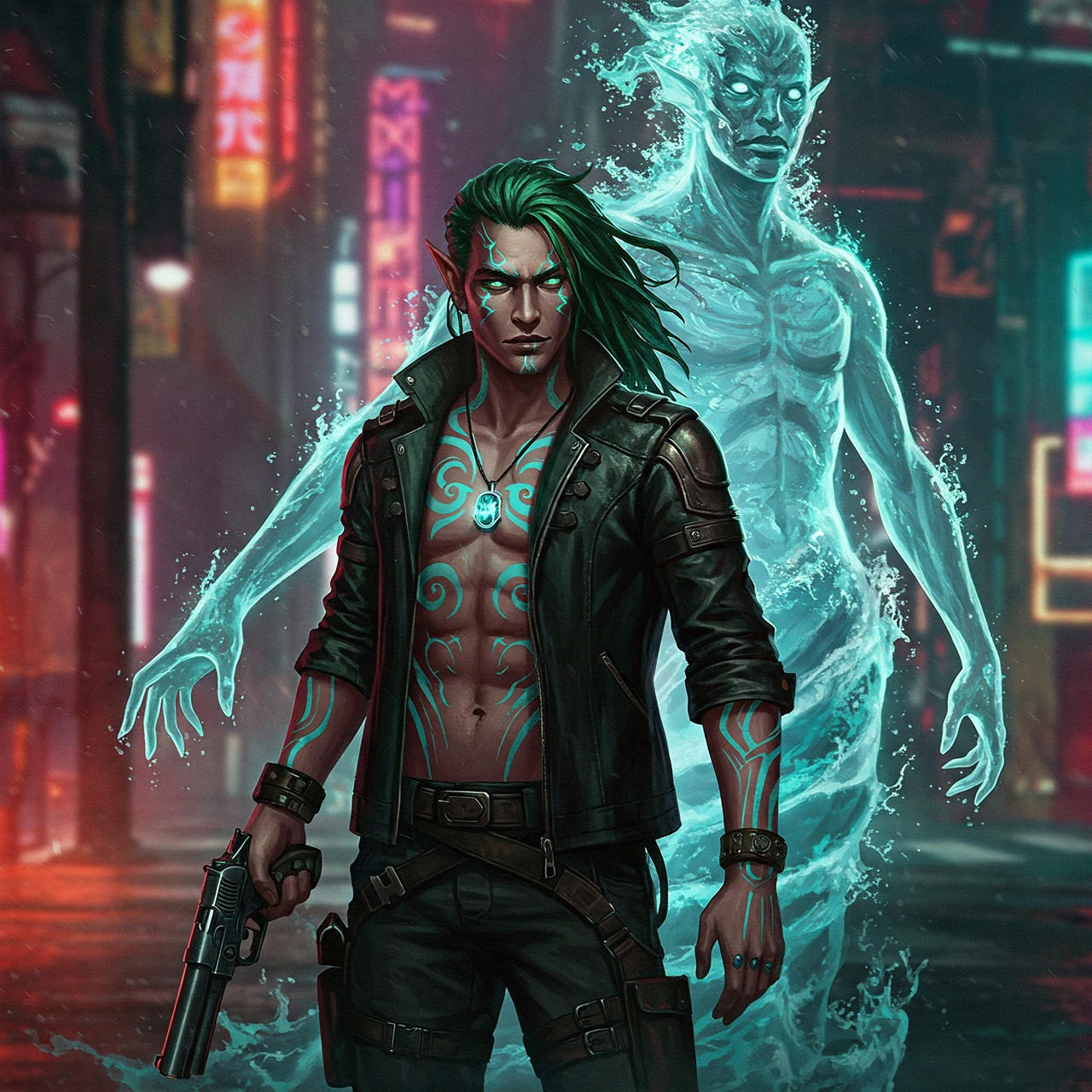 Shadowrun Elf Shaman by Ehran-the-Scribe on DeviantArt