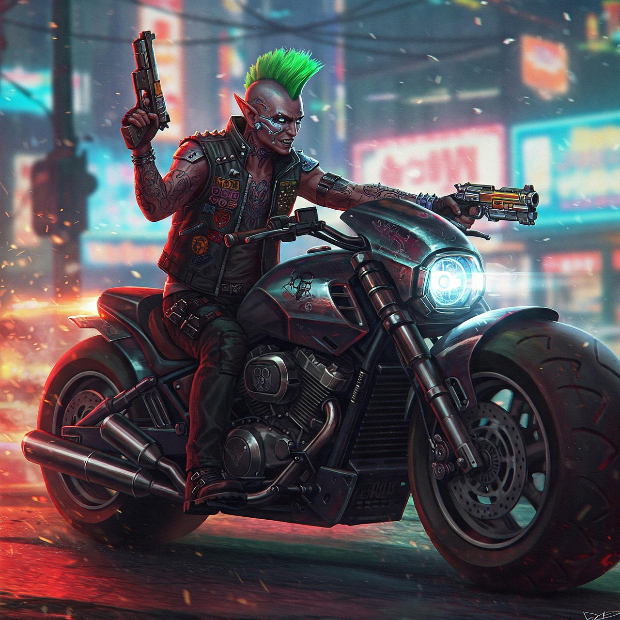 Shadowrun Elf Gang 2