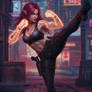 Shadowrun Elf Adept, Scathach 2