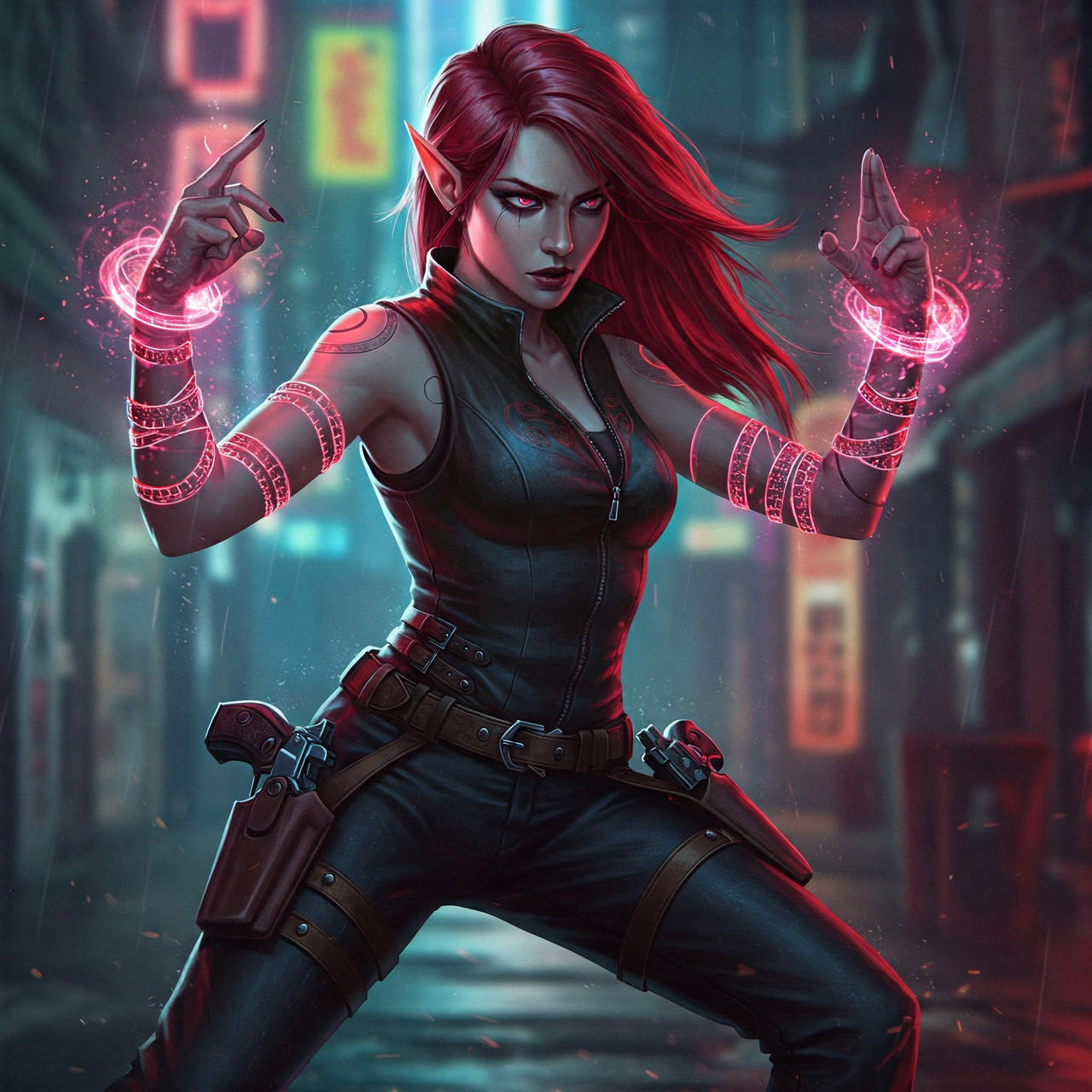 Shadowrun Elf Adept 7