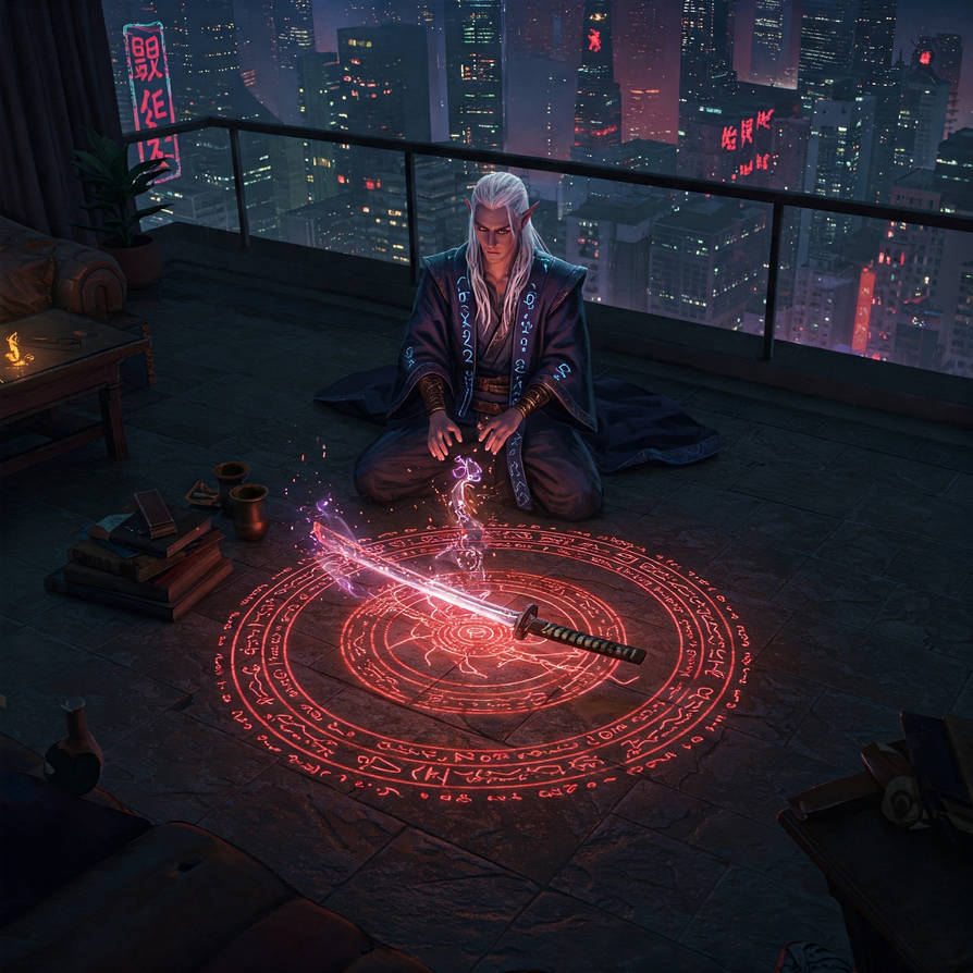 Shadowrun Elf Mage Enchanting 2 by Ehran-the-Scribe on DeviantArt