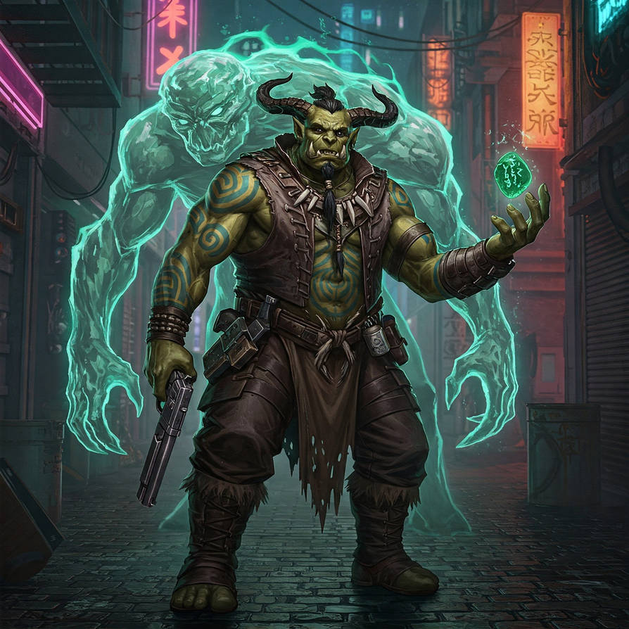 Shadowrun Rigger Troll Shadowrun Troll Shaman Toxic Spirit by Ehran-the-Scribe on DeviantArt