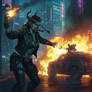 Shadowrun Troll Mage 'Fire Up The Party'