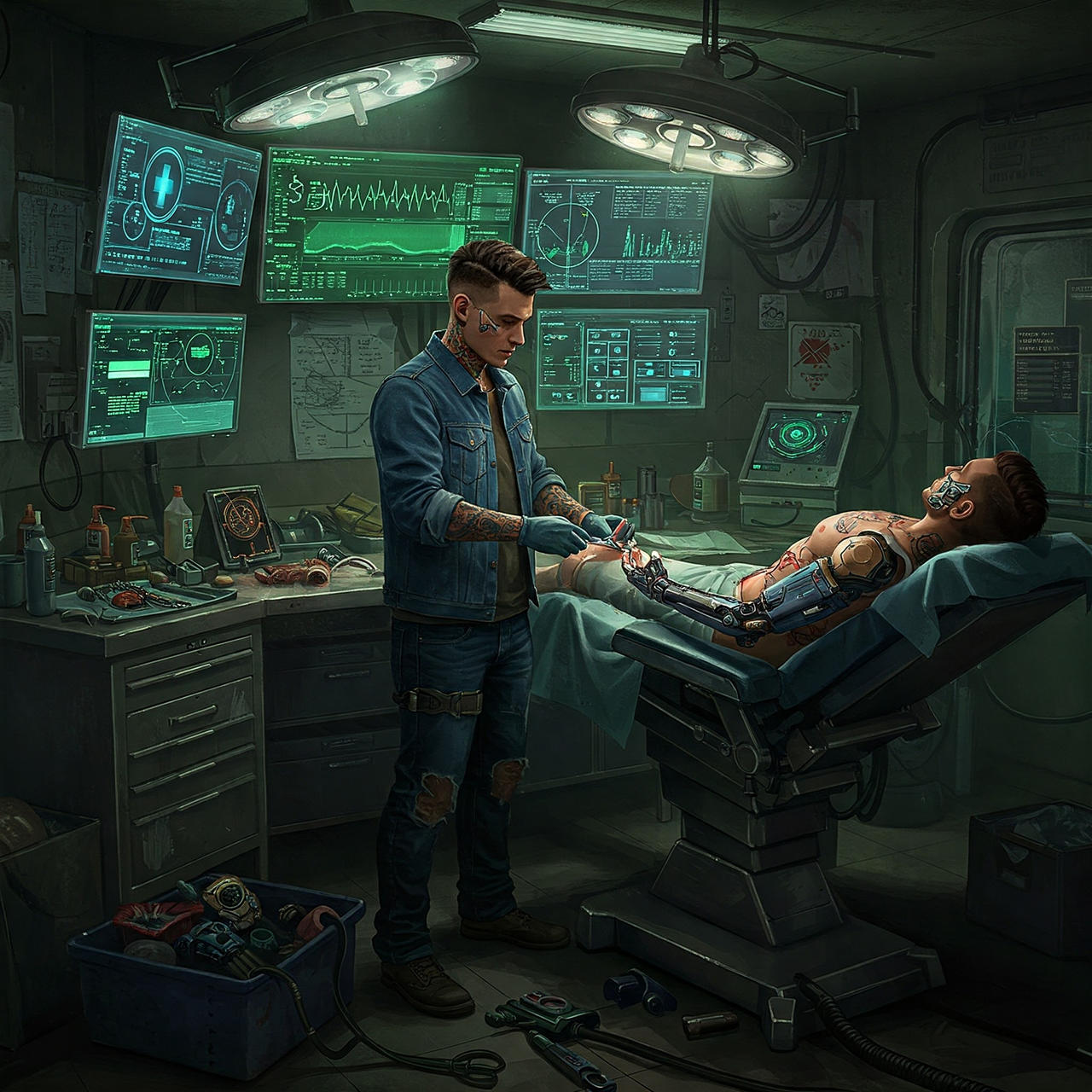 Shadowrun Streetdoc 'Installation'