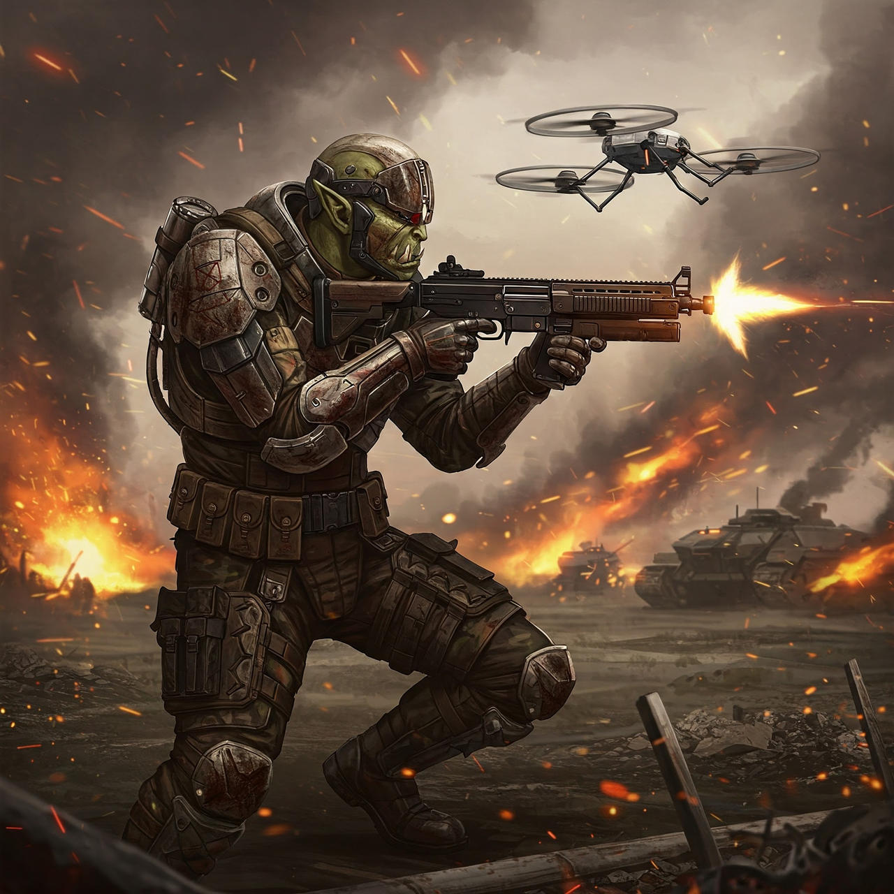 Shadowrun Ork UCAS Army by Ehran-the-Scribe on DeviantArt