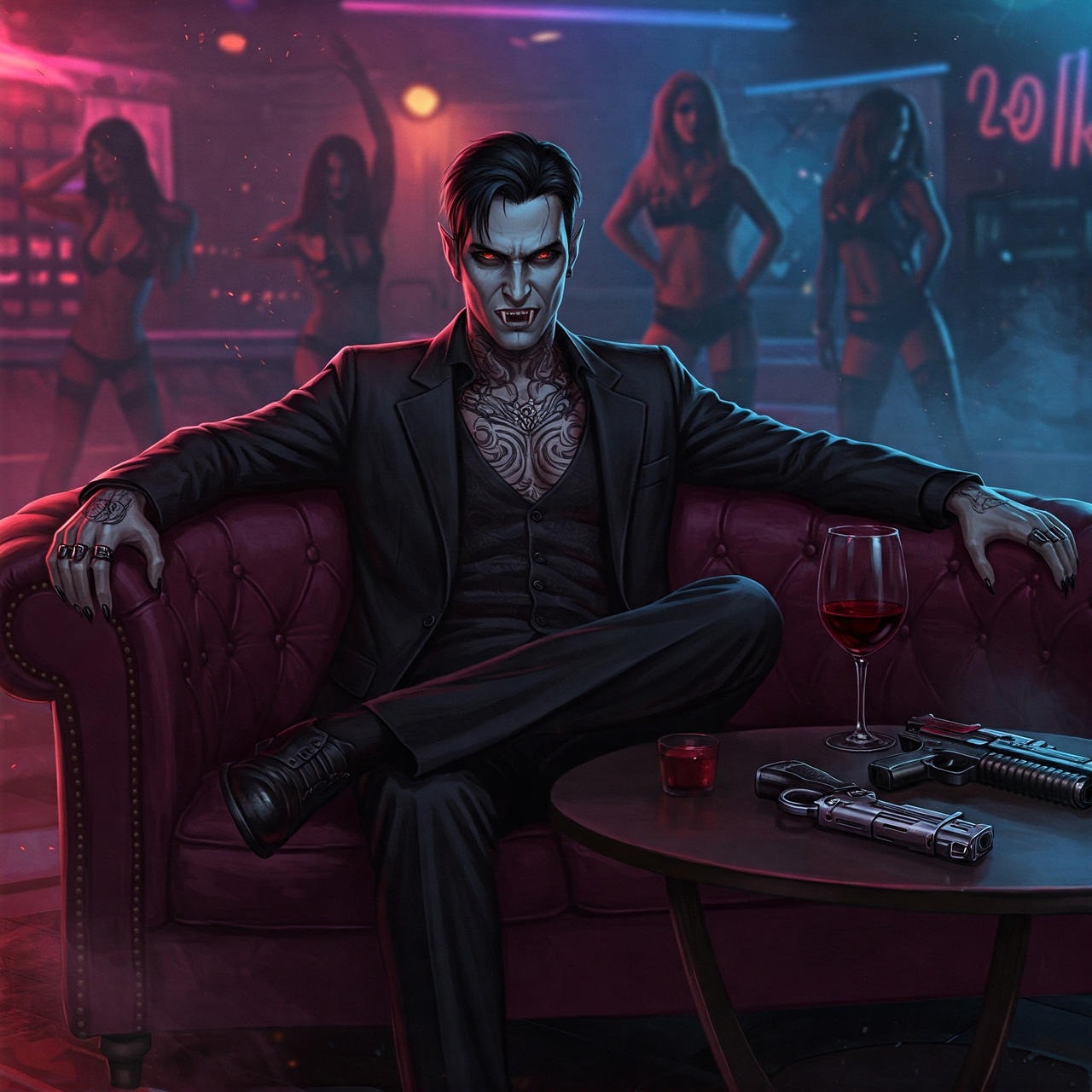 Shadowrun Vampire Ganster