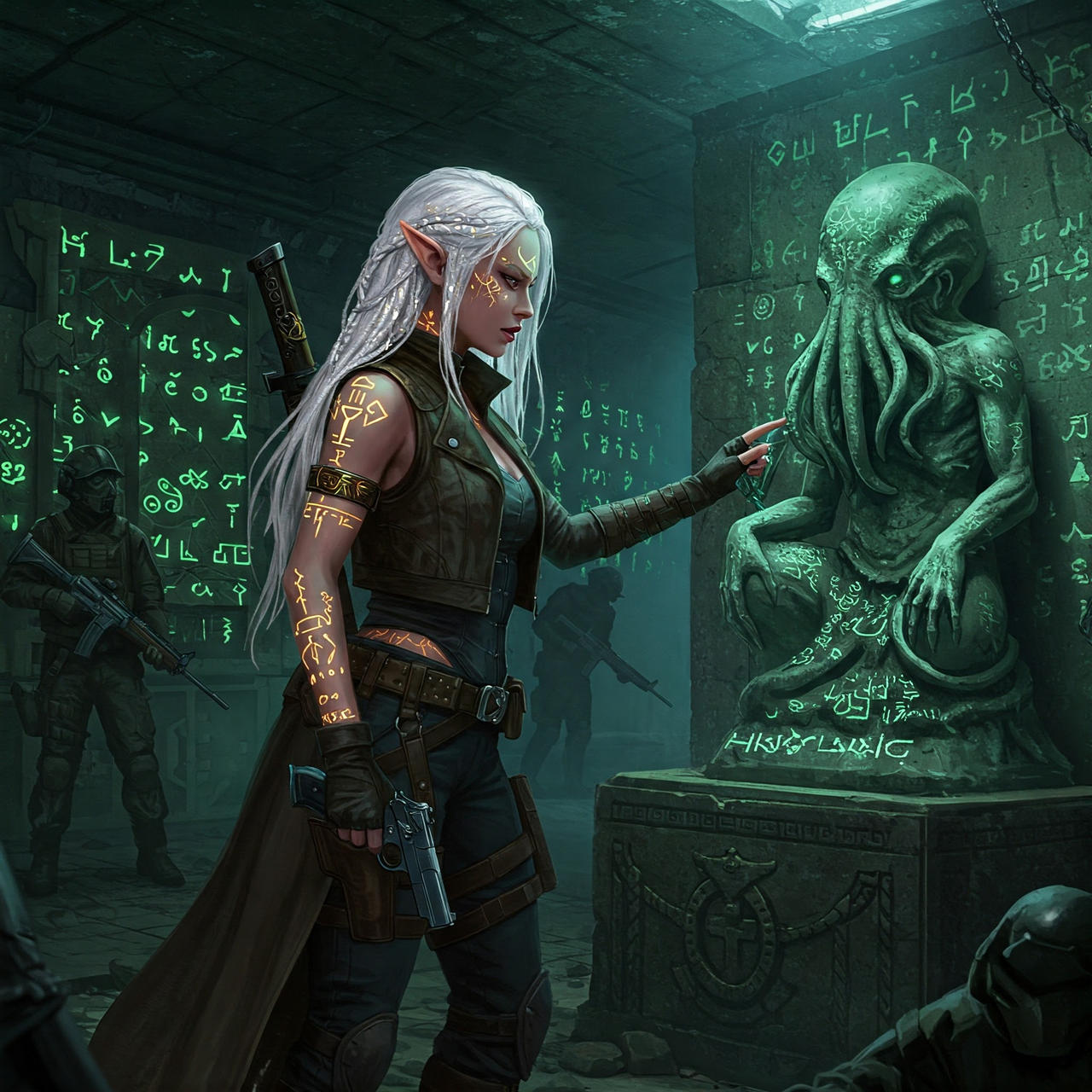 Shadowrun Elf Mage 'Expedition' by Ehran-the-Scribe on DeviantArt