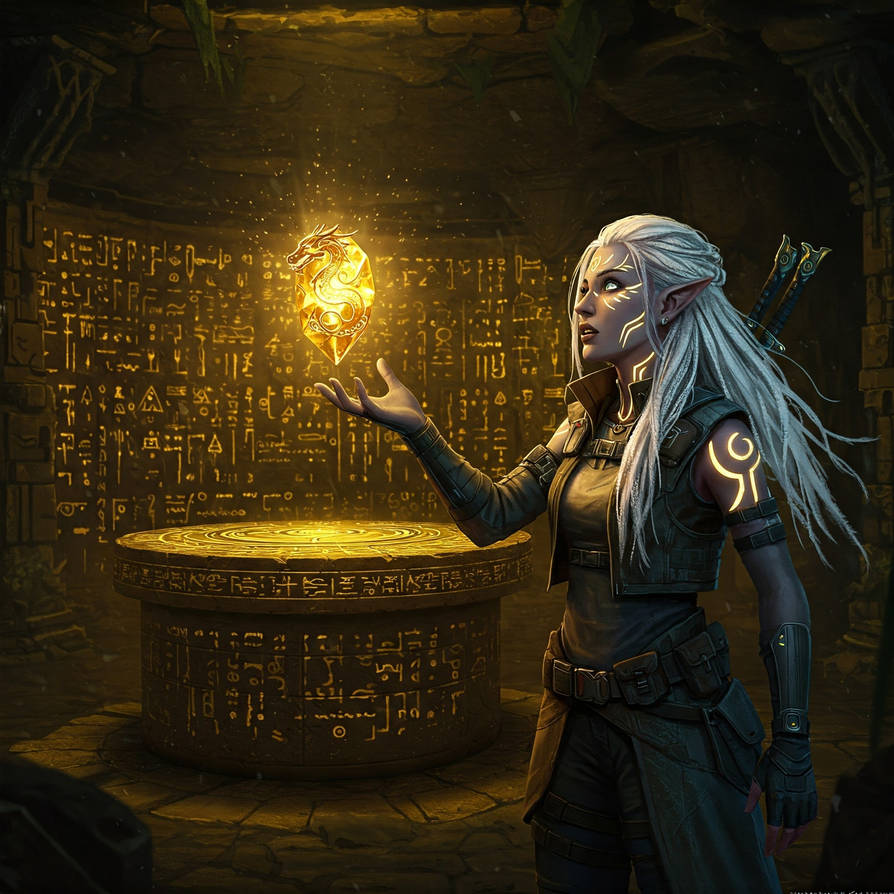 Shadowrun Elf Mage 'Artefact' by Ehran-the-Scribe on DeviantArt