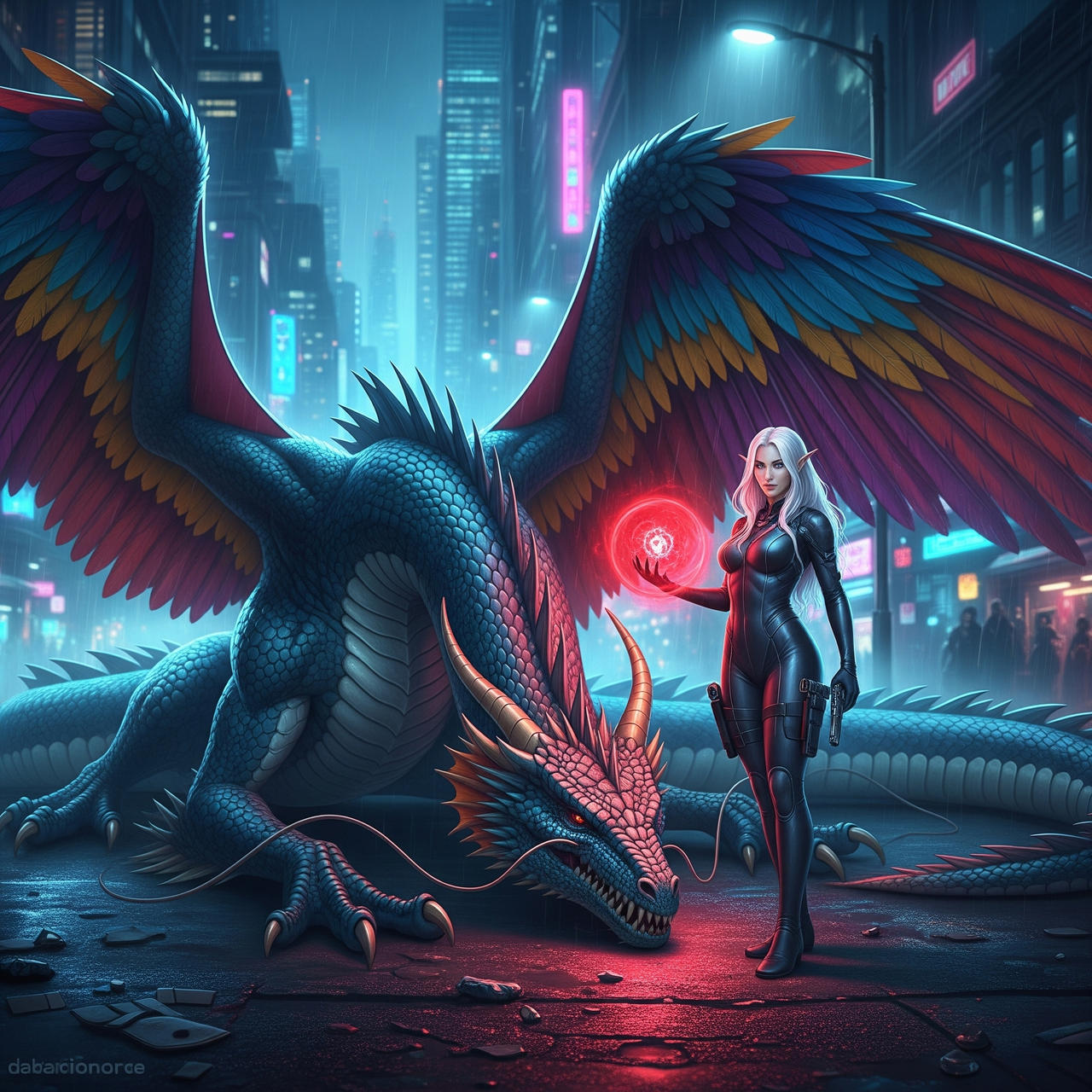 Shadowrun 'Katherine Hart and Tessien'