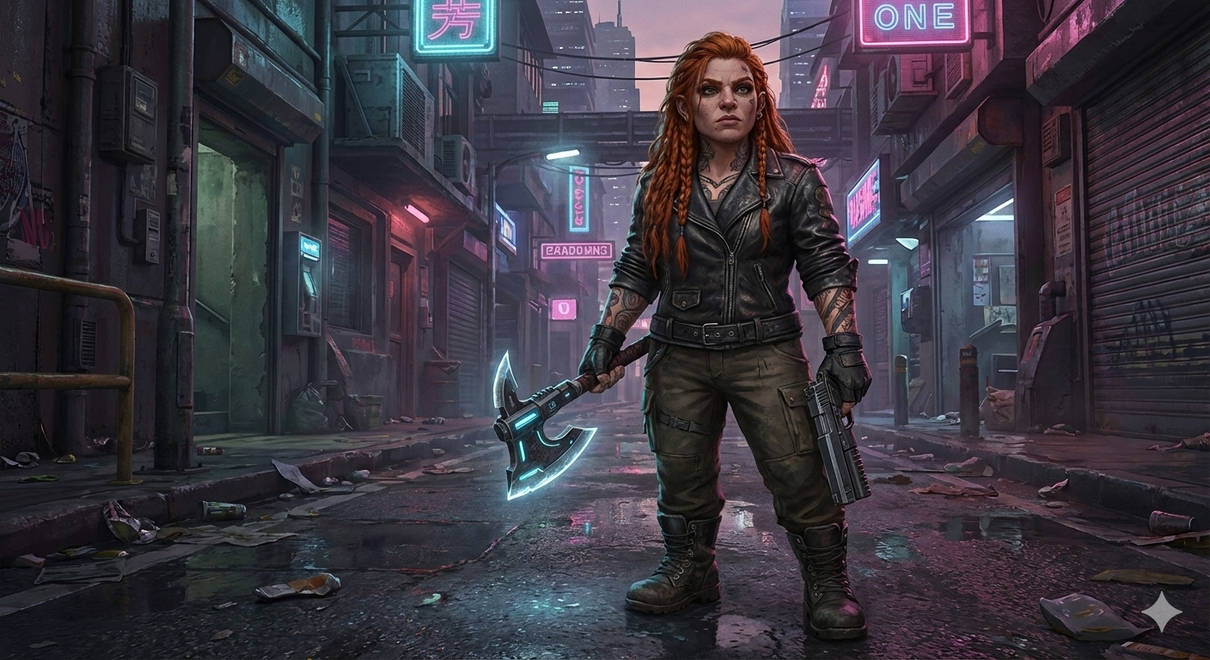 Shadowrun Faun Shadowrun, Dwarf Runner 'Silent streets at dawn' by Ehran-the-Scribe on ...