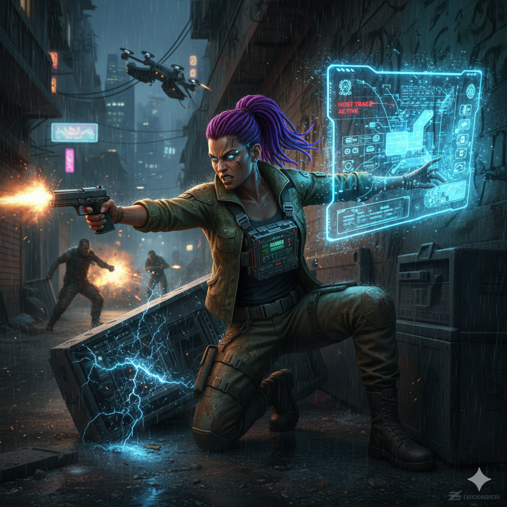 Shadow Run Deviantart Movie Shadowrun, Amara 'Kill-Switch' Eze, 'Work Night' by Ehran-the-Scribe on ...