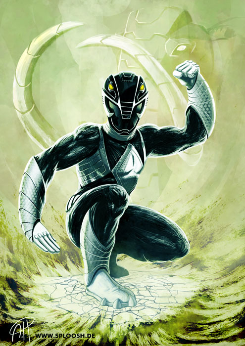 Power Rangers - Black Ranger Redesign