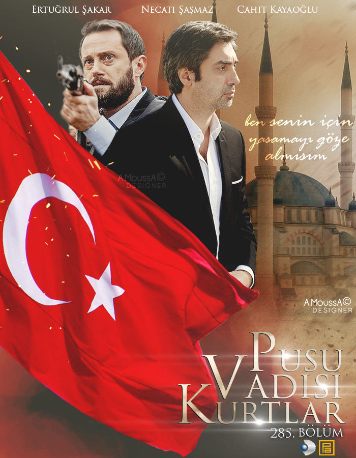 kurtlar vadisi pusu 285 bolum poster by