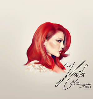 Haifa Wehby digital Painting