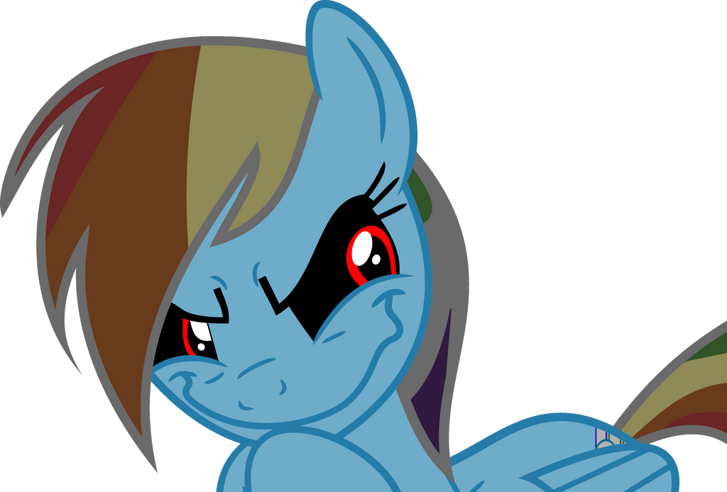 RAINBOW.EXE EVIL FACE by waleedtariqmmd on DeviantArt