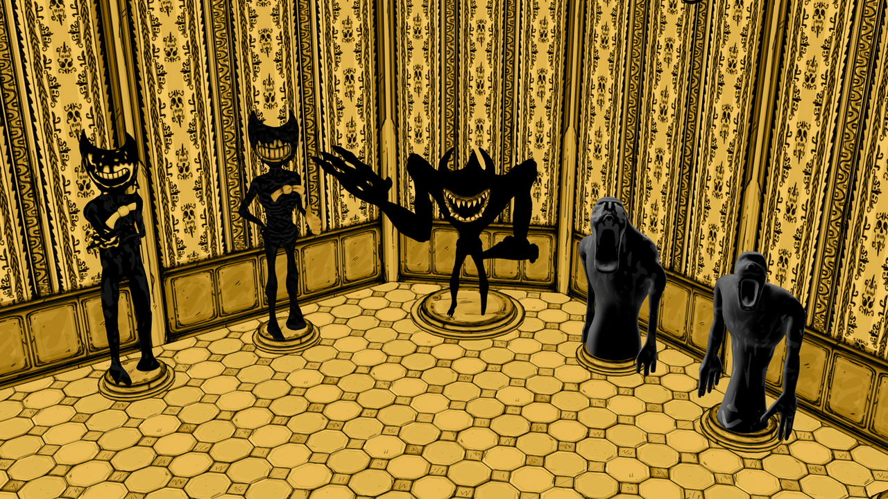 Projection Screen Batim BATIM Archives Stage Download MMD by waleedtariqmmd on DeviantArt