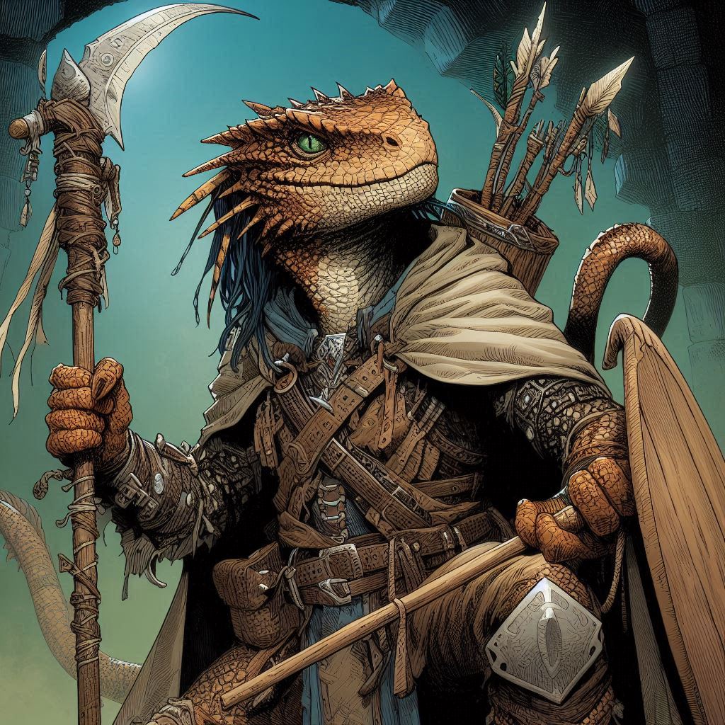 Lizardfolk by djohnjr on DeviantArt