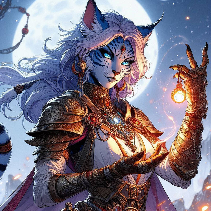 Female Tabaxi By Djohnjr On DeviantArt female-tabaxi-by-djohnjr-on-deviantart