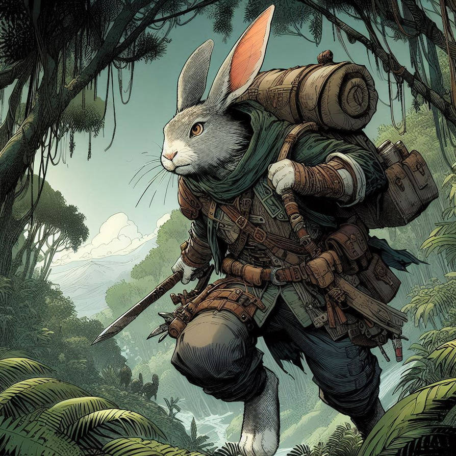 Harengon--Rabbit like humanoid 5e by Gnomester47 on DeviantArt