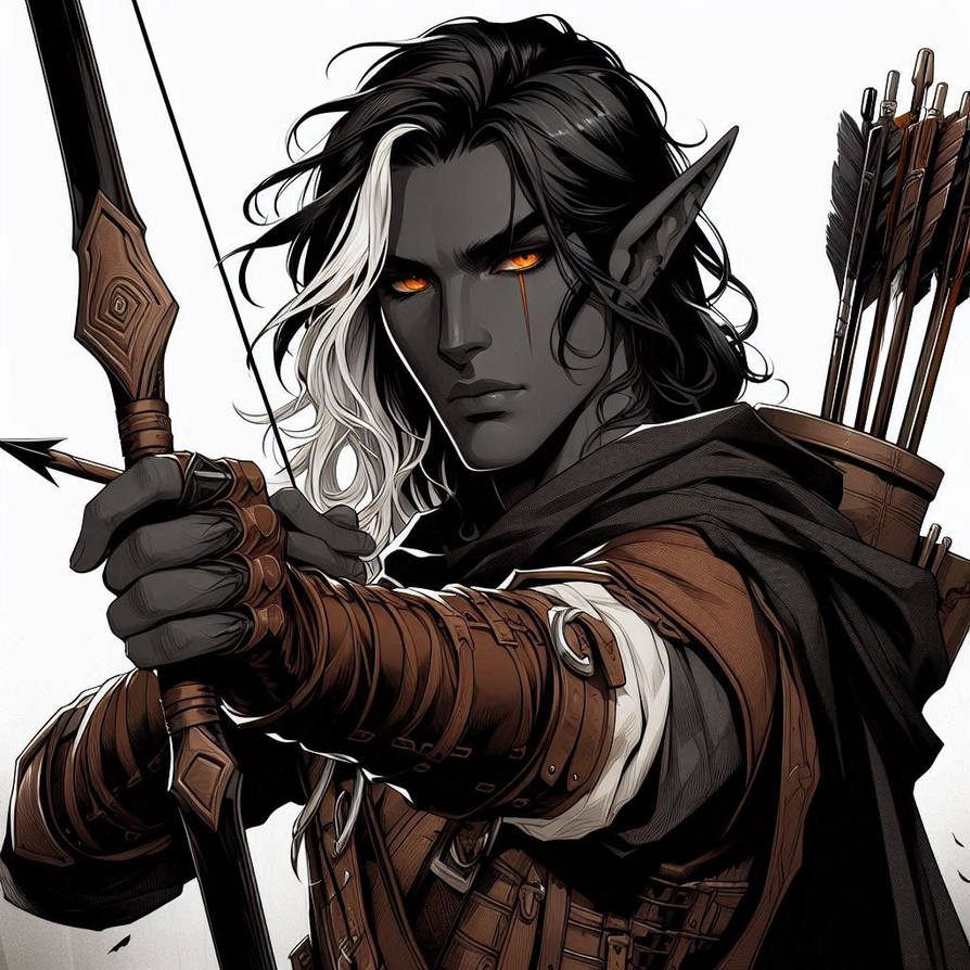 Dark Elf Rangers Twin Brother by Gnomester47 on DeviantArt