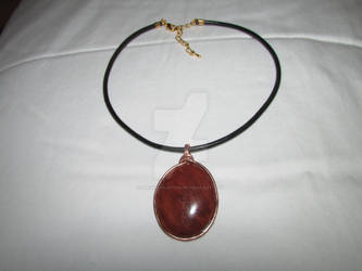 Petrifed Wood Pendant Pic 2