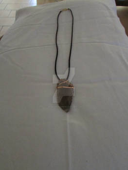 Smoky Quartz Arrowhead Pendant Pic 1