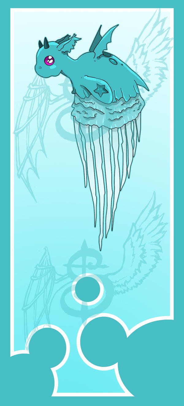 Jellyfish dragon Bookmark