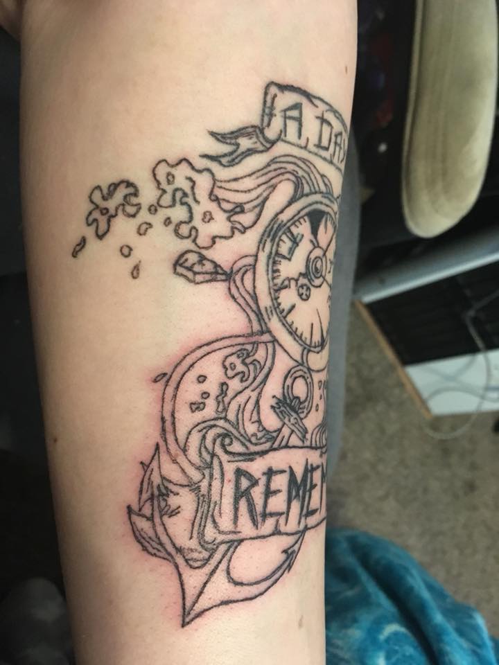pix A Day To Remember Logo Tattoo remember tattoo pt1 by irial 29