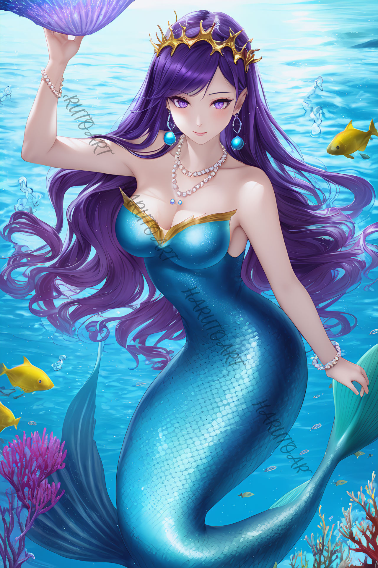 Mermaid By HarutoArt On DeviantArt mermaid-by-harutoart-on-deviantart