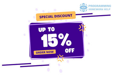 Up to 15% Discount on C Homework Help Orders