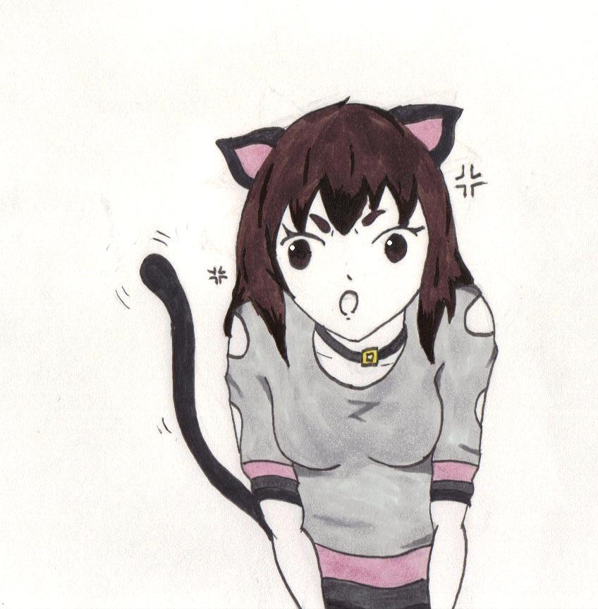 Cat Girl :Art Trade: