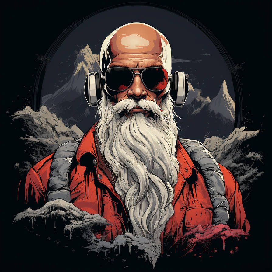 Master Roshi On Red Robe Master Roshi by TheBigJinrohski on DeviantArt