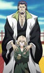 Captain Bansui Amatsuki and Young Urahara - Mentor by cronomatt
