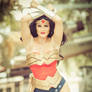 Wonder Woman Cosplay Classic Suit Photo Shoot