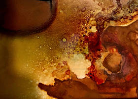 It's Rusting! (Alcohol Ink Painting)