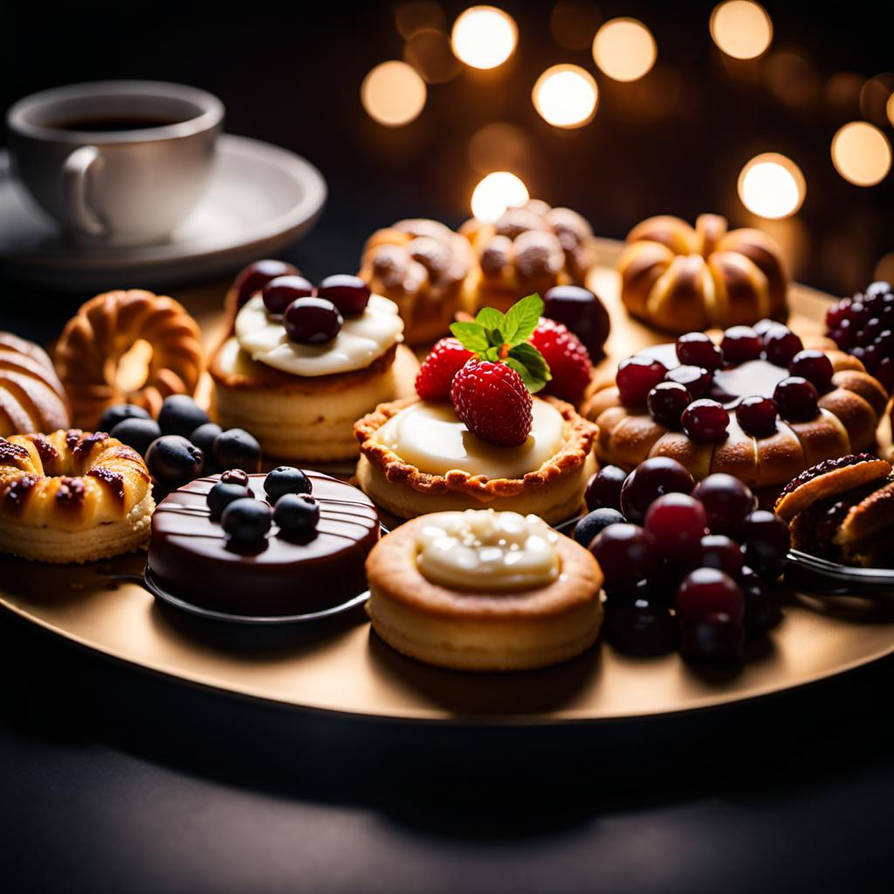 Pre Pastry Pastry Platter (AI) by MindfullyArtistic on DeviantArt