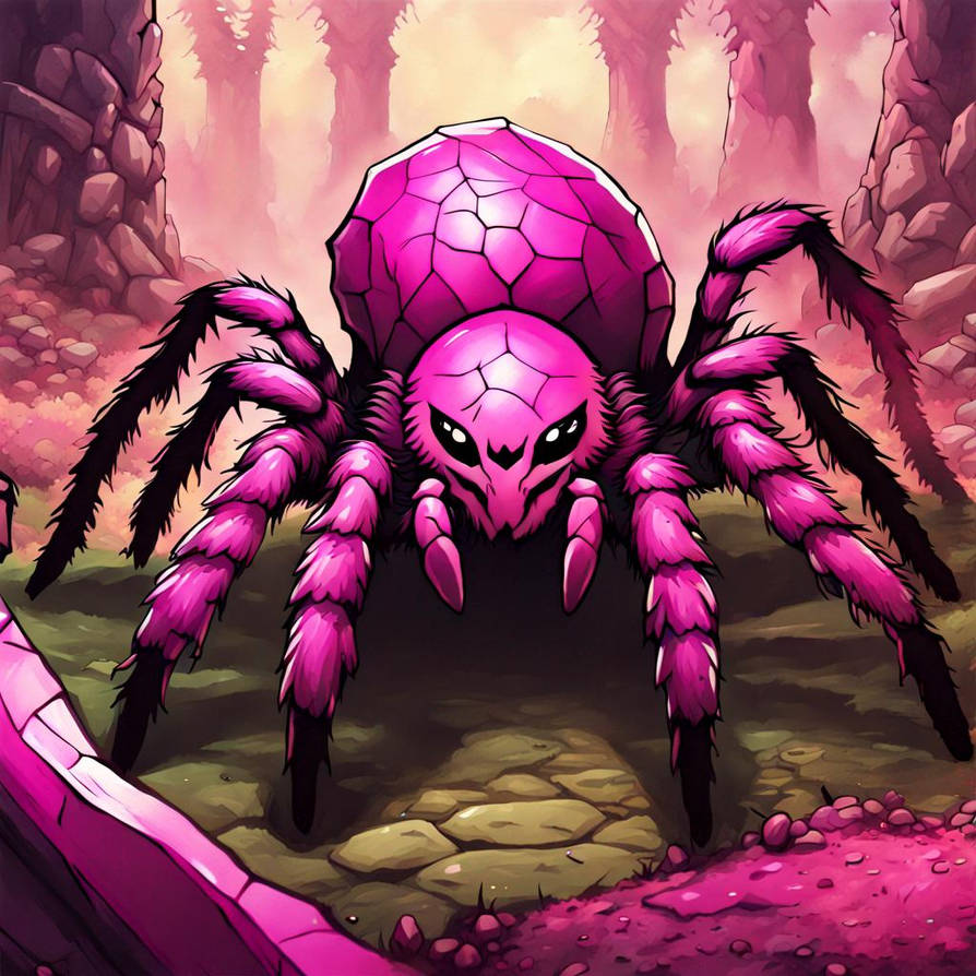 Pink Tarantula (AI) by MindfullyArtistic on DeviantArt