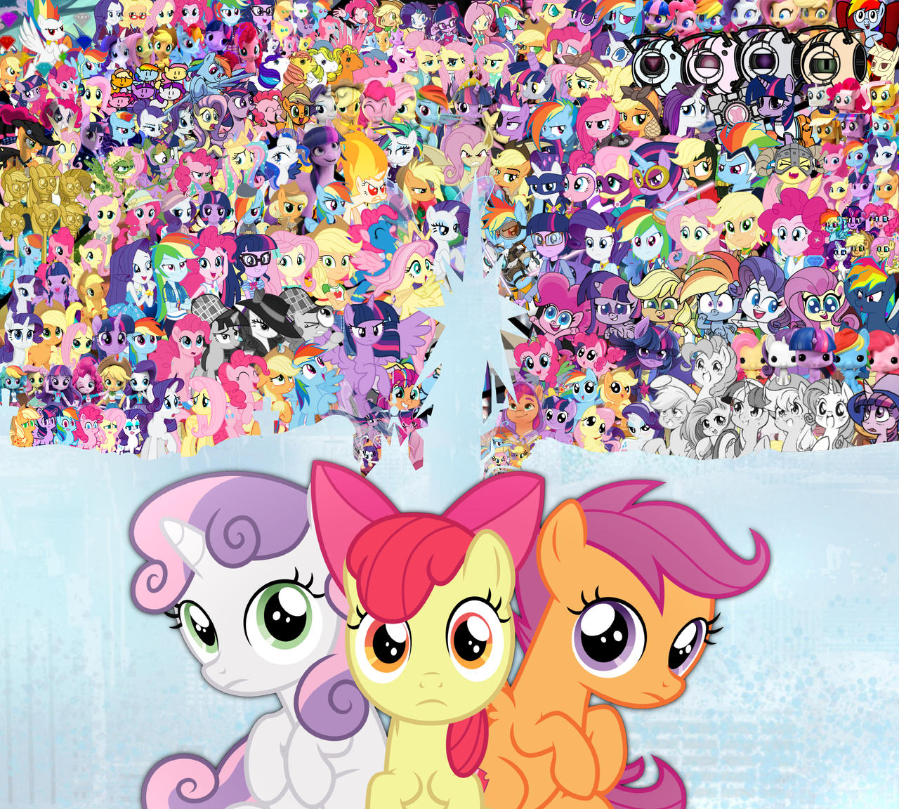 Across the MLP-Verse by LegacyNebula on DeviantArt