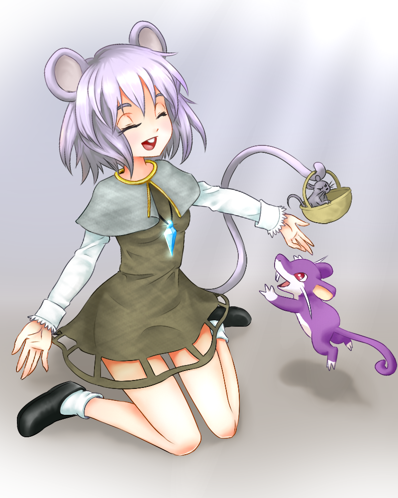 Nazrin and Rattata