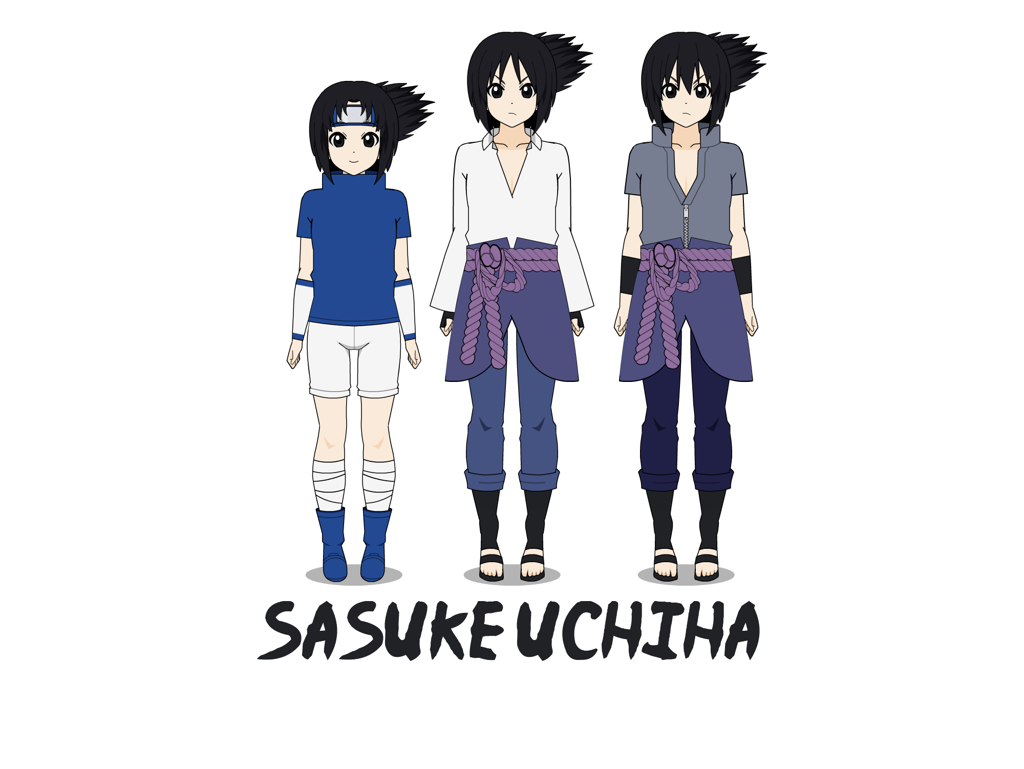 COMO FAZER O SASUKE CLÁSSICO NO GACHA CLUB #2 