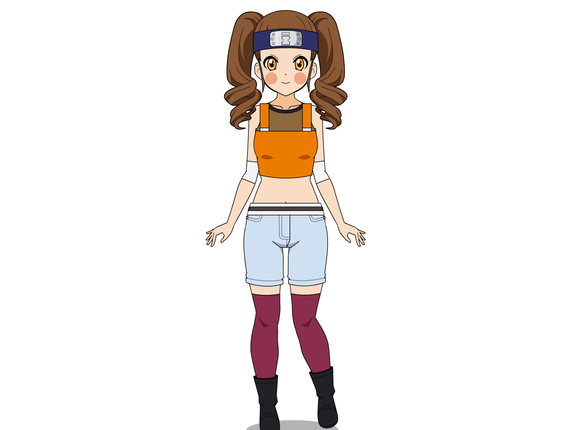 Naruto OC  Jounin Nanami Reference by FarawayZephyr on DeviantArt