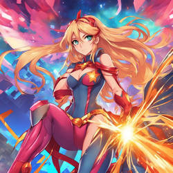 Ai made Superhero Oc